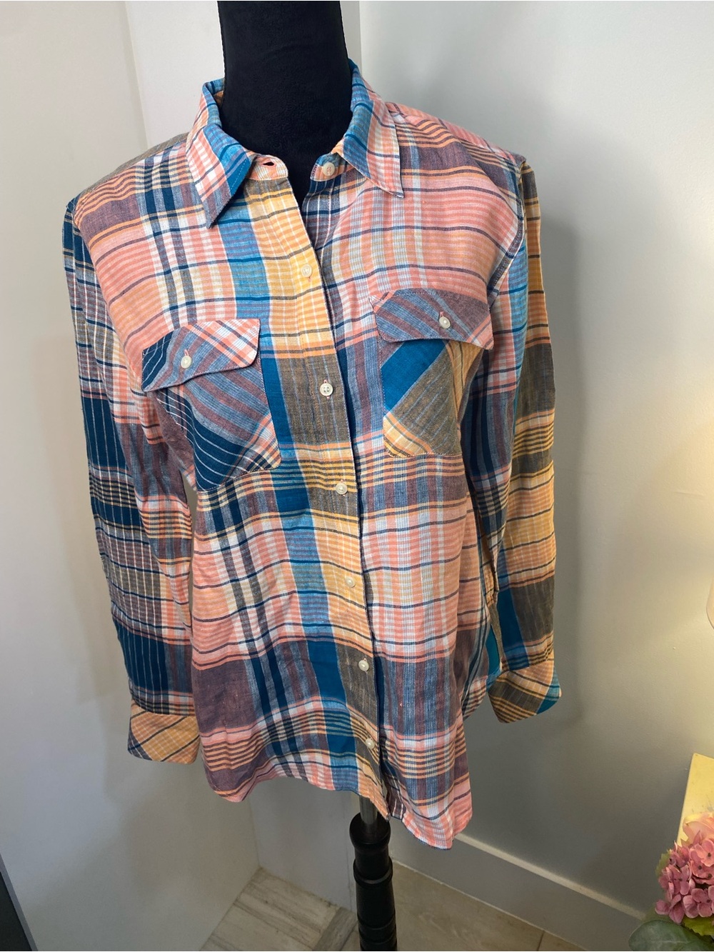 Vineyard Vines Multicolor Plaid Button-Down Shirt